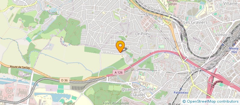 localisation de l'entreprise WINTECH ASSISTANCE à PALAISEAU