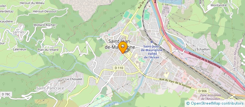 localisation de l'entreprise WINTER MEMORY  SAINT-JEAN-DE-MAURIENNE