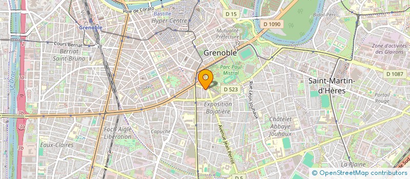 localisation de l'entreprise WINTER PRESTIGE  GRENOBLE