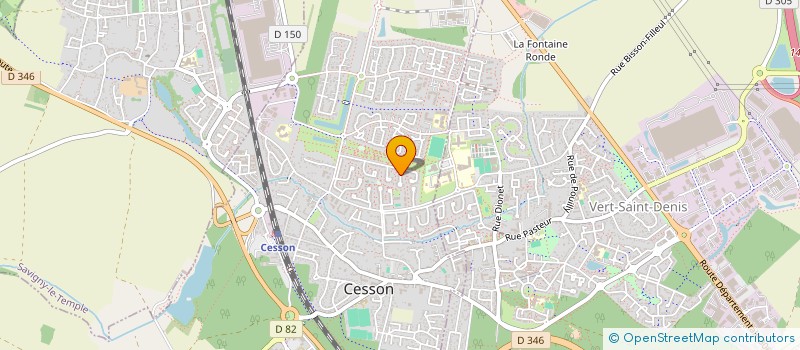 localisation de l'entreprise WINTERCOM  CESSON