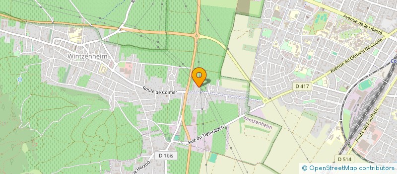 localisation de l'entreprise WINTZ'TANGO  WINTZENHEIM