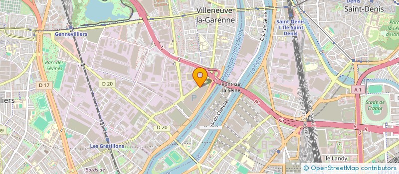 localisation de l'entreprise WINUTS QWARTZ à VILLENEUVE-LA-GARENNE