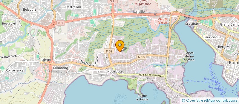 localisation de l'entreprise WINVEST 56  BAIE-MAHAULT