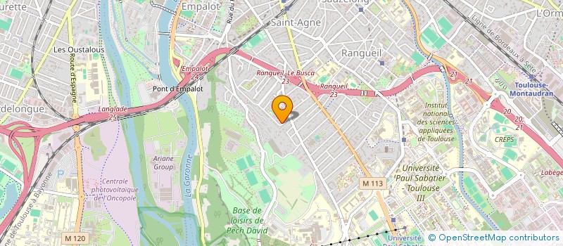 localisation de l'entreprise WINVESTOO à TOULOUSE