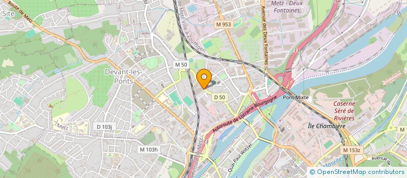 localisation de l'entreprise WINWATT LORRAINE  METZ