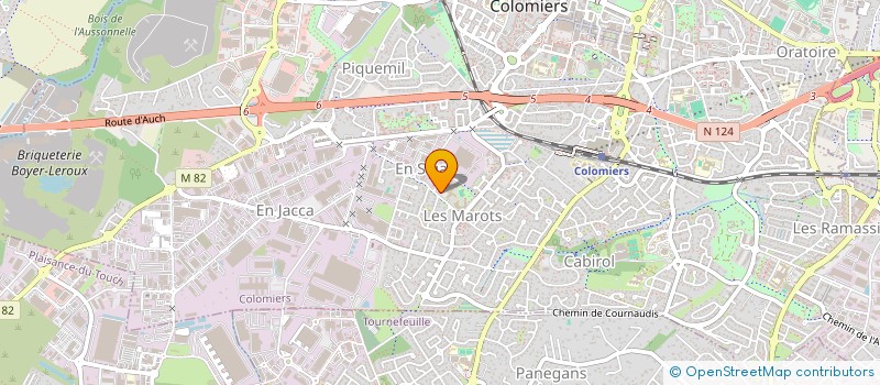 localisation de l'entreprise WINWOOD FRANCE SAS à COLOMIERS
