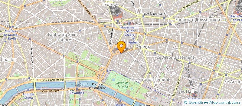 localisation de l'entreprise WINXPERT à PARIS
