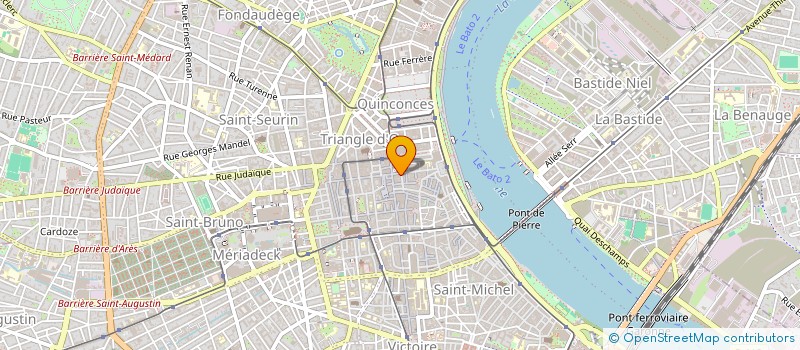 localisation de l'entreprise WIP 32  BORDEAUX