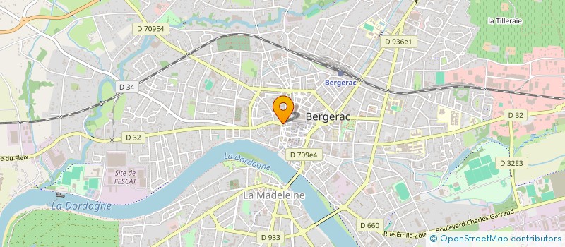 localisation de l'entreprise WIP - ASSOCIATION à BERGERAC