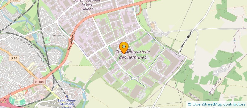 localisation de l'entreprise WIP PHARMA à SAINT-OUEN-L'AUMONE