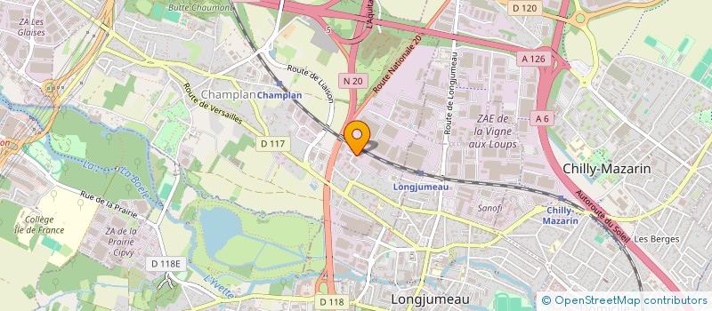 localisation de l'entreprise WIPE  CHAMPLAN