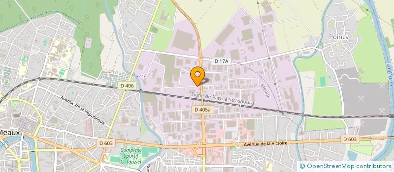 localisation de l'entreprise WIPELEC à MEAUX