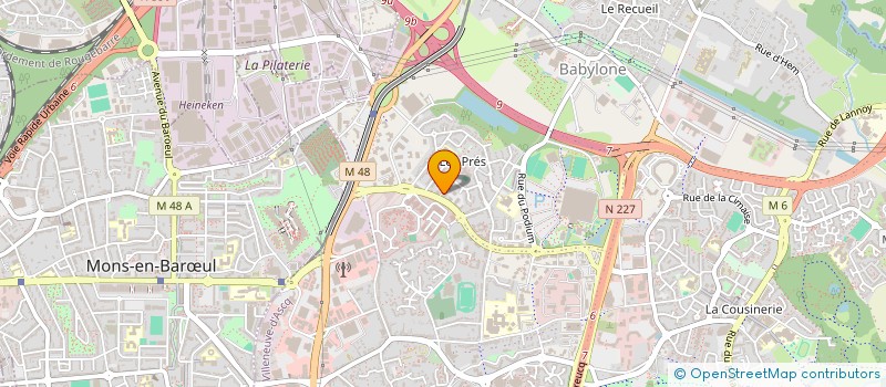 localisation de l'entreprise WIPEO à VILLENEUVE-D'ASCQ