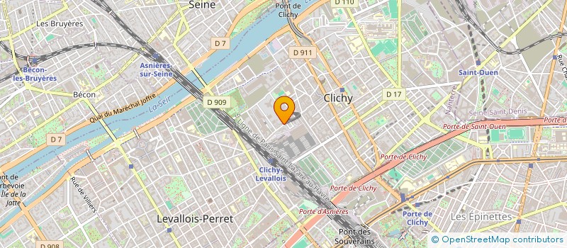 localisation de l'entreprise WIPFF CONSULTING à CLICHY