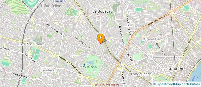 localisation de l'entreprise WIPOYO  LE BOUSCAT