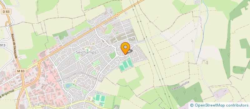 localisation de l'entreprise WIPPY DANCER  SEICHAMPS