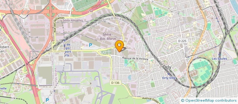 localisation de l'entreprise WIRASA  ORLY