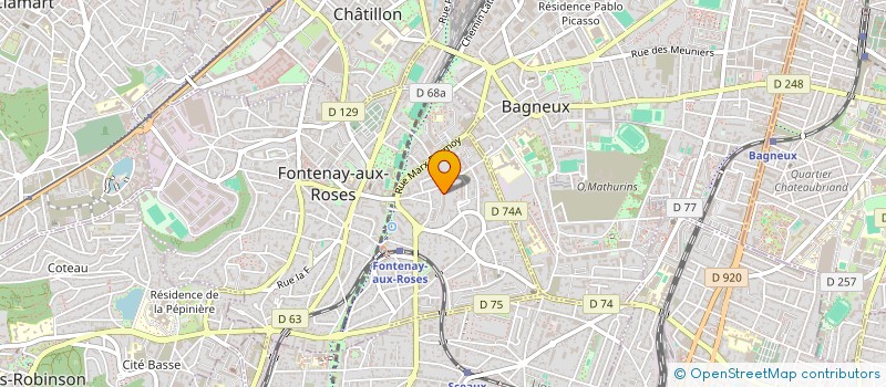 localisation de l'entreprise WIRE DISTRIBUTION à FONTENAY-AUX-ROSES