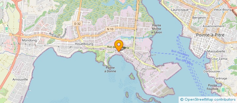 localisation de l'entreprise WIRELESS TECH à BAIE-MAHAULT