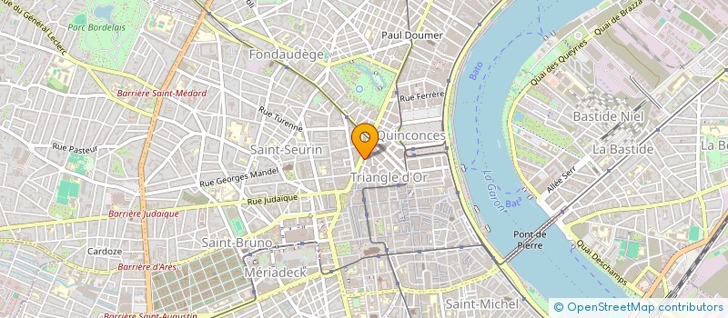 localisation de l'entreprise WIRENET à BORDEAUX