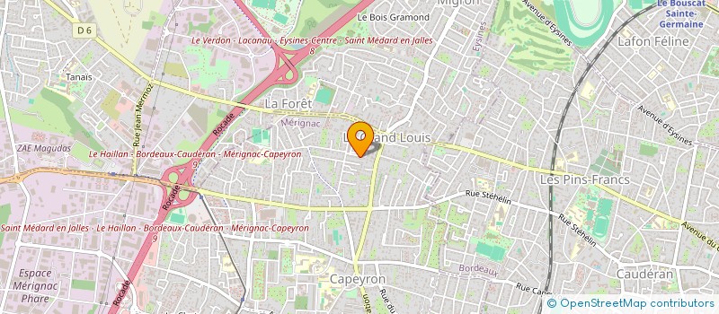 localisation de l'entreprise WIREONE INDUSTRY à MERIGNAC