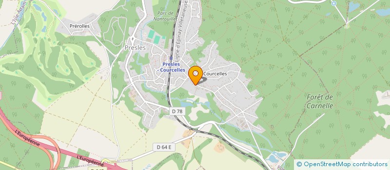 localisation de l'entreprise WIRESYSTEM  PRESLES