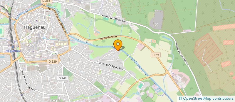 localisation de l'entreprise WIRTH & CO  HAGUENAU