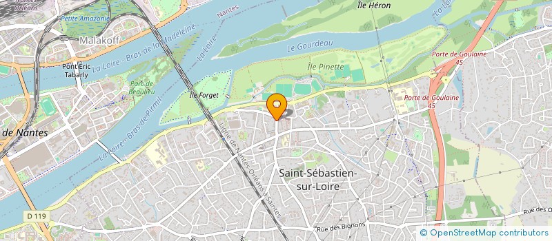 localisation de l'entreprise WIS  SAINT-SEBASTIEN-SUR-LOIRE