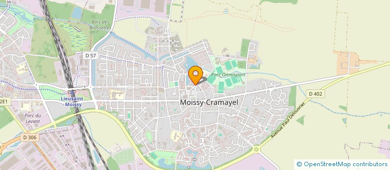 localisation de l'entreprise WIS SERVICES à MOISSY-CRAMAYEL