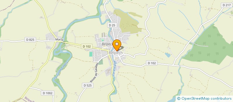 localisation de l'entreprise WISBIEN à BELPECH
