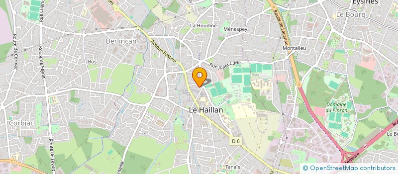 localisation de l'entreprise WISCIAMBER  LE HAILLAN