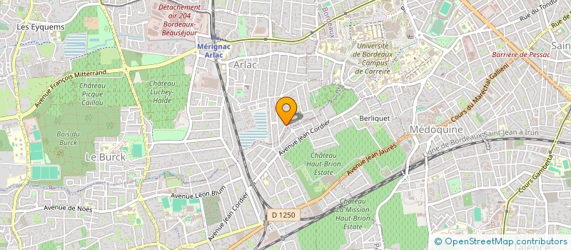 localisation de l'entreprise WISDOM TREE  MERIGNAC