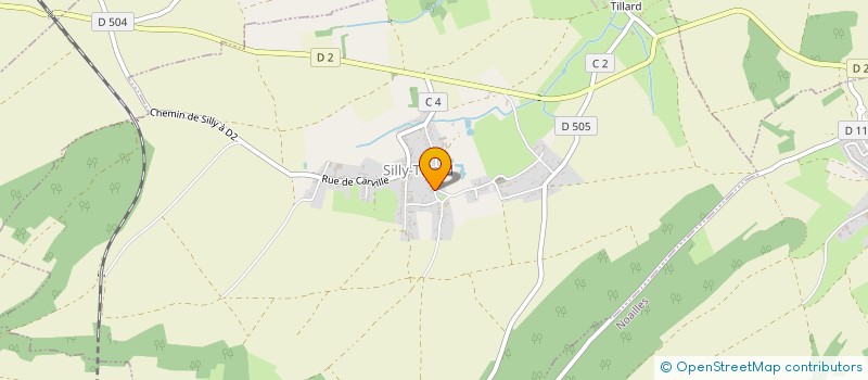 localisation de l'entreprise WISE à SILLY-TILLARD