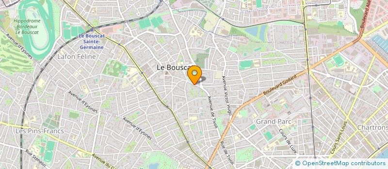 localisation de l'entreprise WISE  LE BOUSCAT