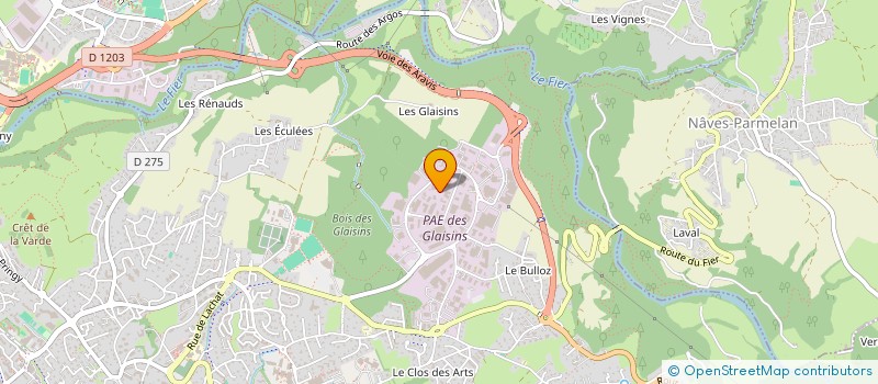 localisation de l'entreprise WISE  ANNECY