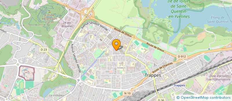 localisation de l'entreprise WISE CLEAN  TRAPPES