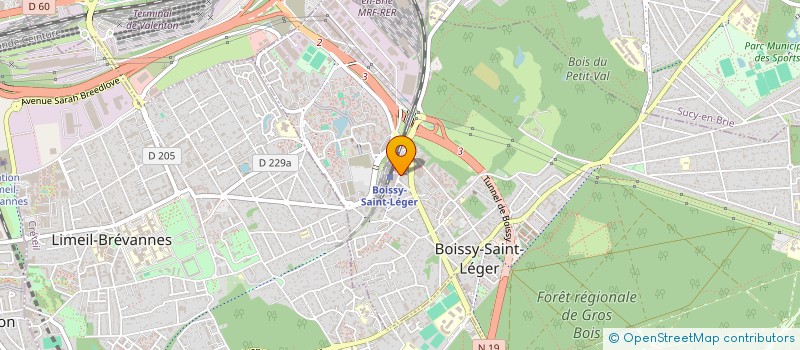 localisation de l'entreprise WISE SARL à BOISSY-SAINT-LEGER