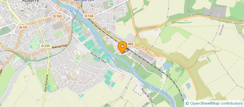 localisation de l'entreprise WISEAR  AUXERRE