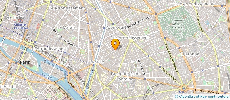 localisation de l'entreprise WISEBIM  PARIS