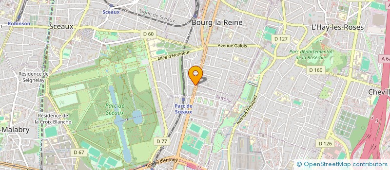 localisation de l'entreprise WISEE à SCEAUX