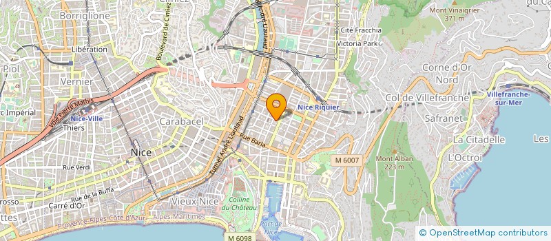 localisation de l'entreprise WISEFINS à NICE