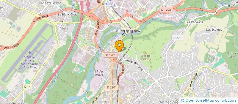 localisation de l'entreprise WISEMAN HEYWOOD à ANNECY