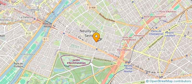 localisation de l'entreprise WISH TRANSFER à NEUILLY-SUR-SEINE