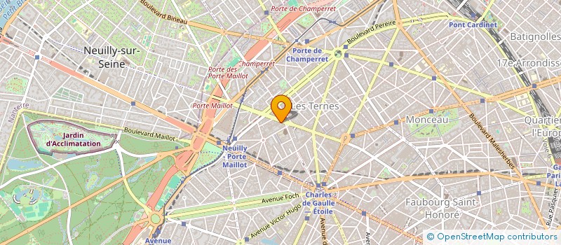 localisation de l'entreprise WISHOUSE INVESTISSEMENT à COURBEVOIE