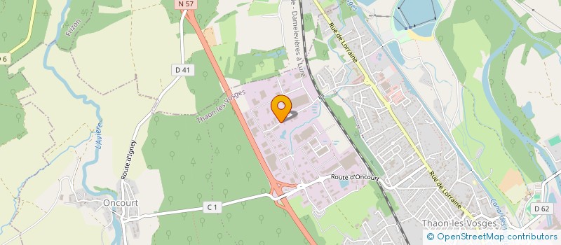 localisation de l'entreprise WISMER ROC CONSULTING  THAON-LES-VOSGES