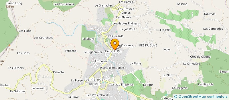 localisation de l'entreprise WISNAY à SAINT-LAURENT-DU-VAR