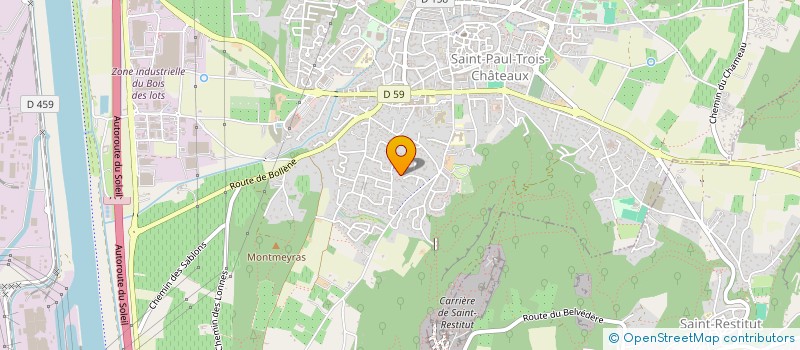 localisation de l'entreprise WISNIEWSKI  SAINT-PAUL-TROIS-CHATEAUX