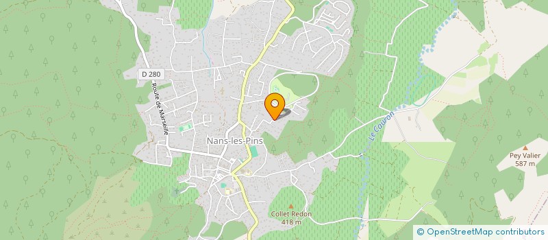 localisation de l'entreprise WISNIEWSKI INDIVISION  NANS-LES-PINS