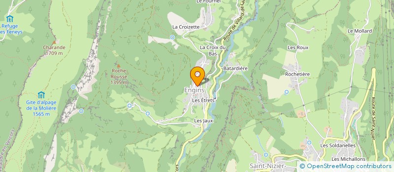 localisation de l'entreprise WISNOW  ENGINS