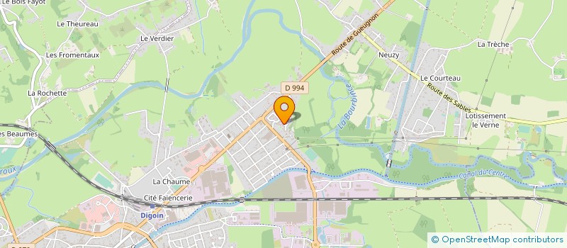 localisation de l'entreprise WISS AUTO  DIGOIN